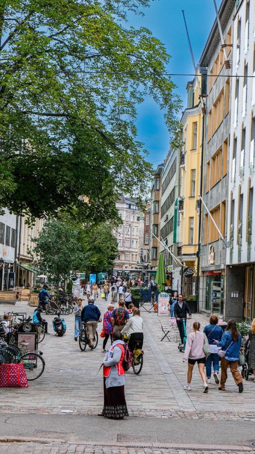 Nice Studio Apartment On A Pedestrian Street Helsinki Buitenkant foto