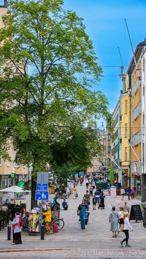 Nice Studio Apartment On A Pedestrian Street Helsinki Buitenkant foto